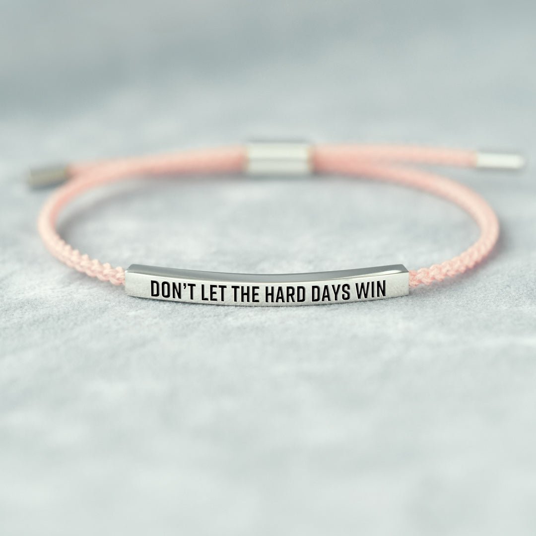 🔥LAST DAY 49% OFF - Don't Let The Hard Days Win Tube Bracelet