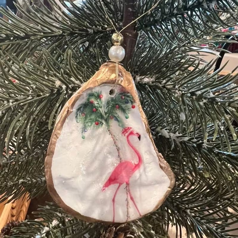 🎁Last Day 49% OFF -- Oyster Shell Art Ornament | Christmas gift