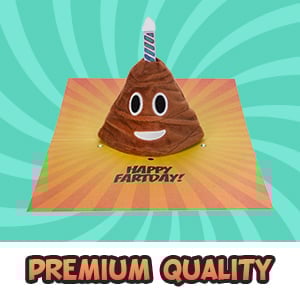 🔥LAST DAY 49% -Plays & Sings Poo Plush Happy Birthday Card