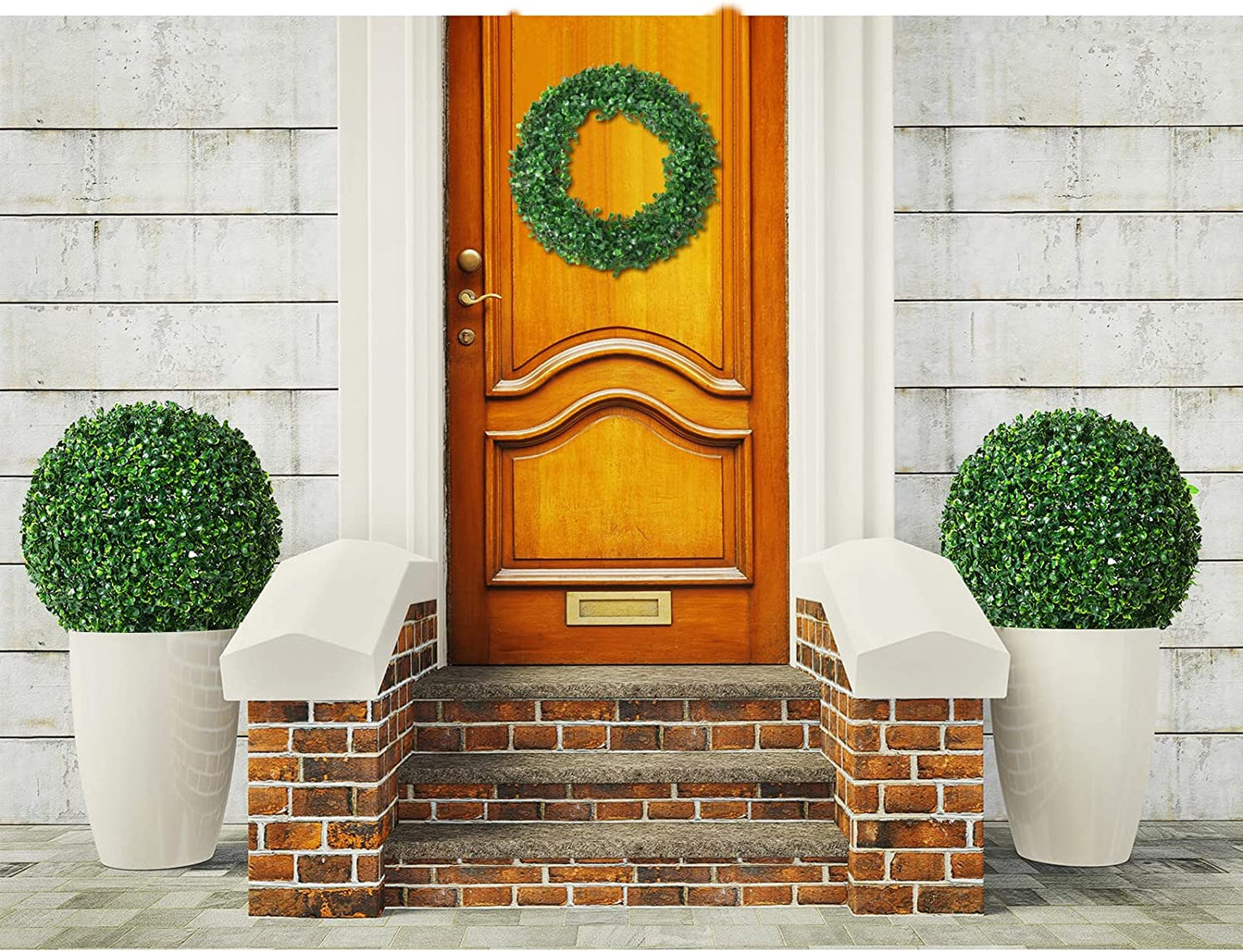 ✨This Week's Special Price $15.99🌳UV Resistant Lifelike Artificial Plant Topiary Ball