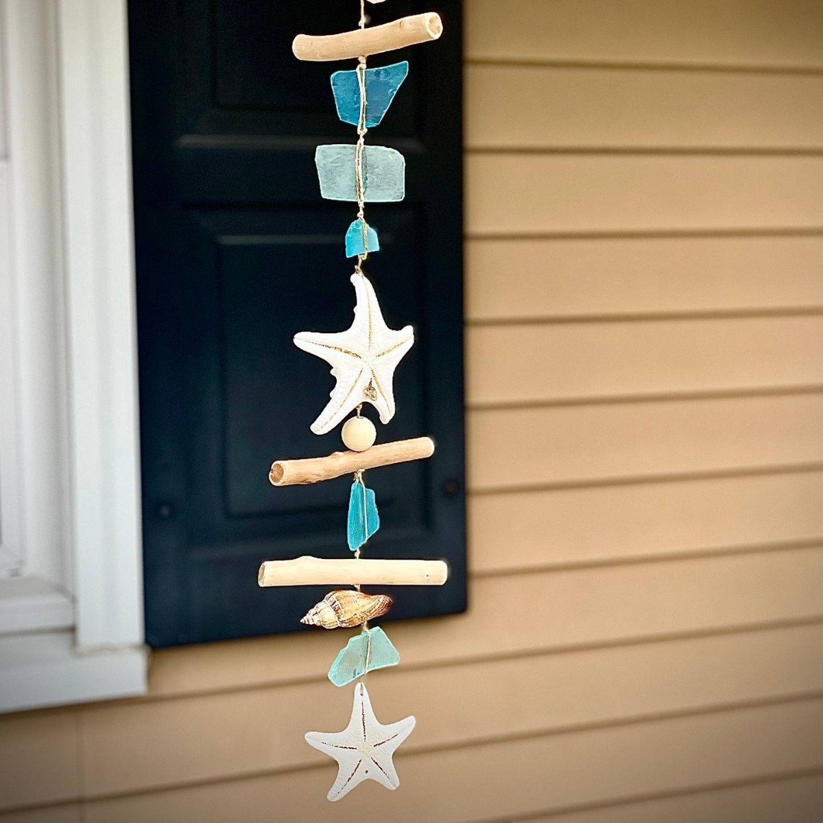 🔥LAST DAY 49% OFF - Starfish SeaGlass Beach Decor