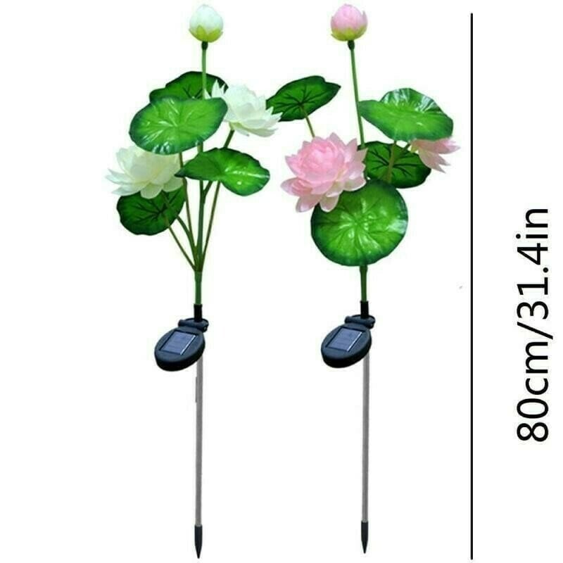 Solar Lotus Flower Garden Lights(SET OF TWO)
