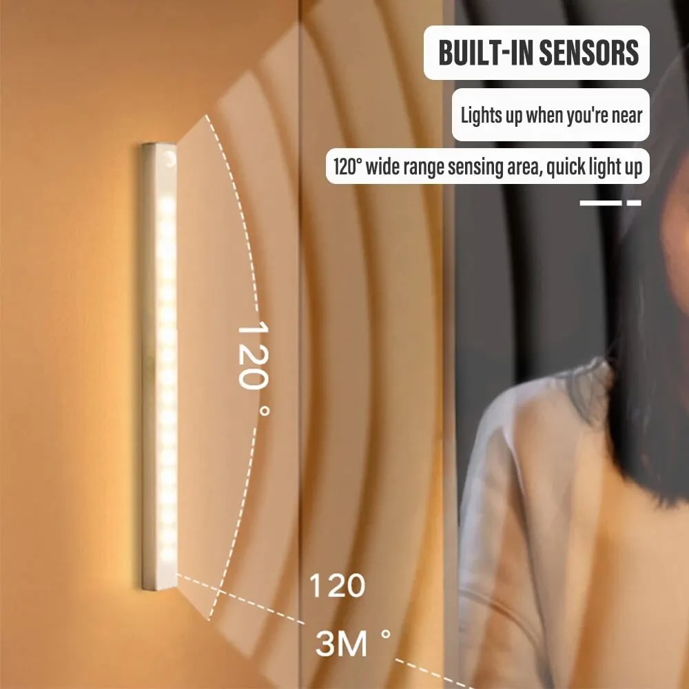 🔥🔥NEW YEAR SALE 49% OFF💡Punch-free Smart Sensor Magnetic Rechargeable LED Lights