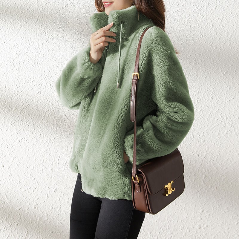 🔥LAST DAY 49% OFF - 💥Padded Coat Stand-collar Double-faced Fleece Jacket