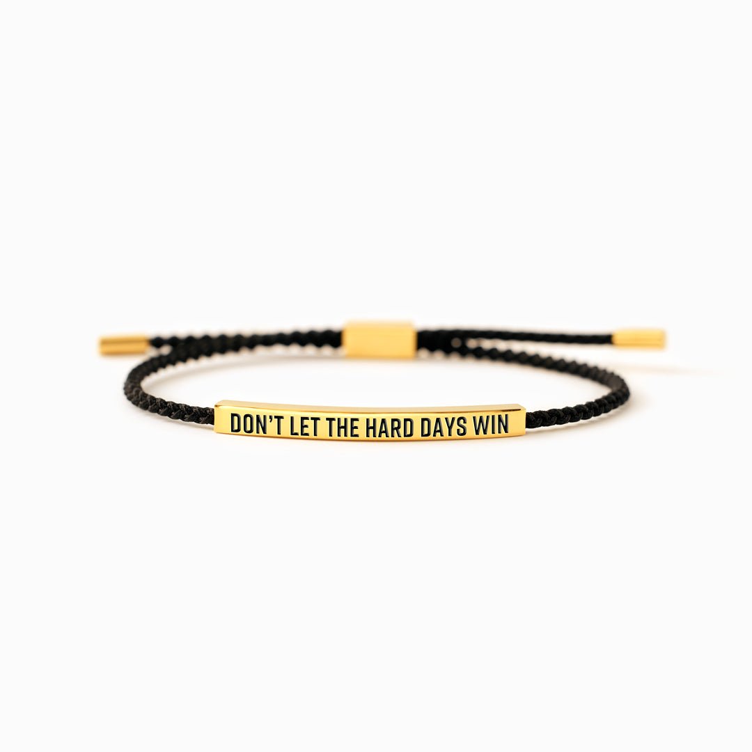 🔥LAST DAY 49% OFF - Don't Let The Hard Days Win Tube Bracelet