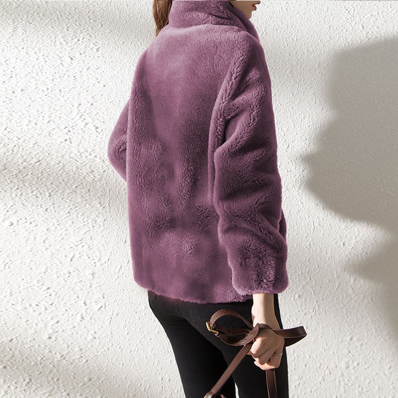 🔥LAST DAY 49% OFF - 💥Padded Coat Stand-collar Double-faced Fleece Jacket