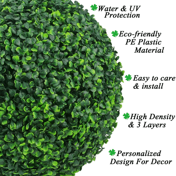✨This Week's Special Price $15.99🌳UV Resistant Lifelike Artificial Plant Topiary Ball
