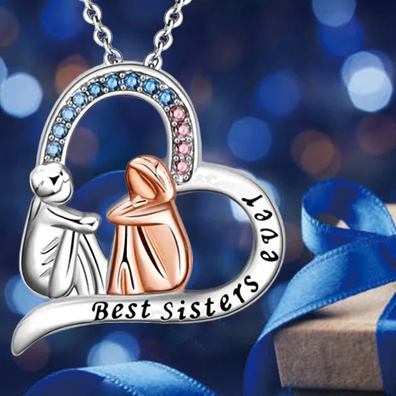 Sister Alphabet Love Necklace
