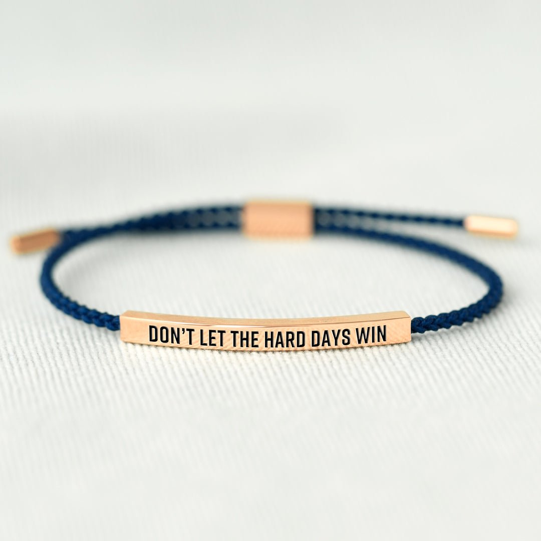 🔥LAST DAY 49% OFF - Don't Let The Hard Days Win Tube Bracelet