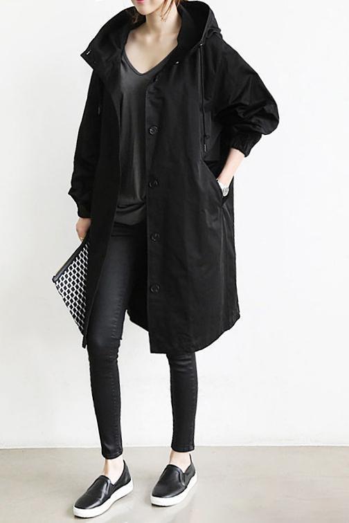 🔥Last Day 49% OFF - Waterproof Hooded Trench Coat