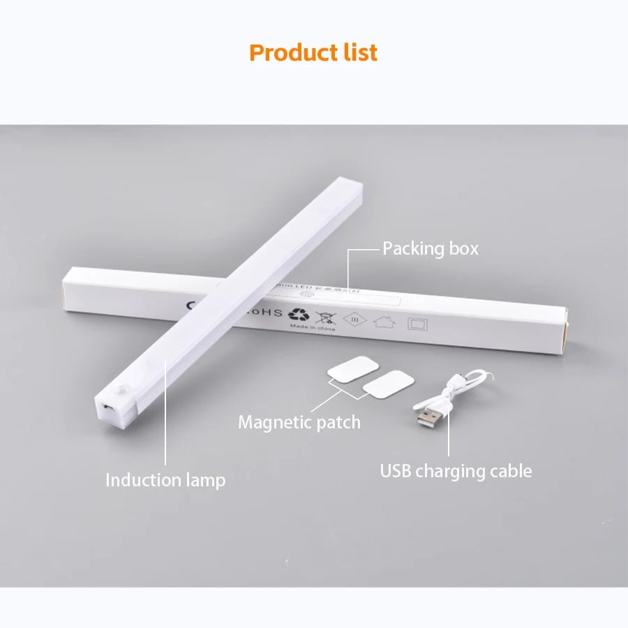 🔥🔥NEW YEAR SALE 49% OFF💡Punch-free Smart Sensor Magnetic Rechargeable LED Lights