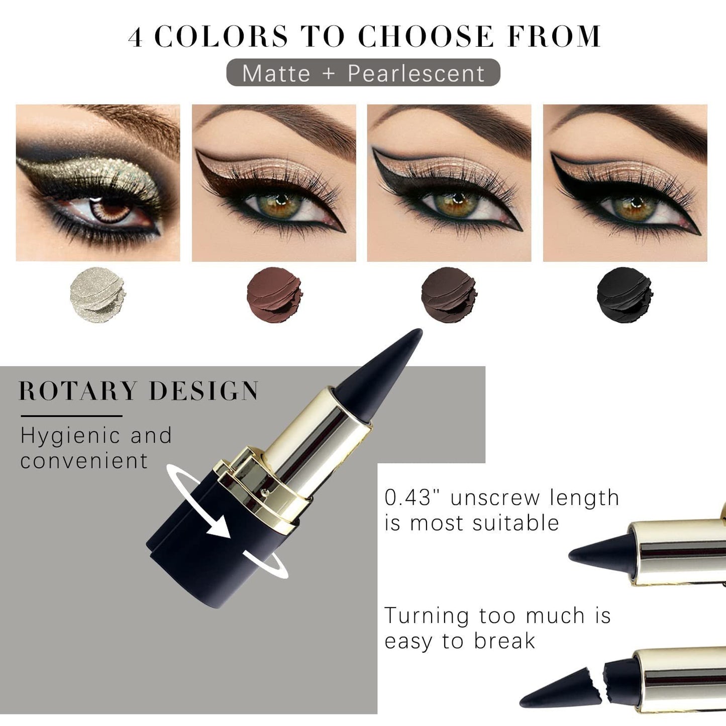 (🔥HOT SALE NOW 49% OFF) - Matte Quick-Dry Eyeliner