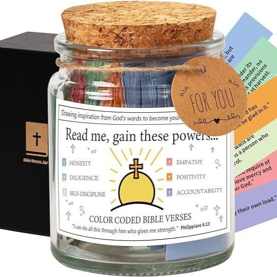 Best Gift 49% OFF🎁2024 NEW SALE🔥Bible Verses in a Jar