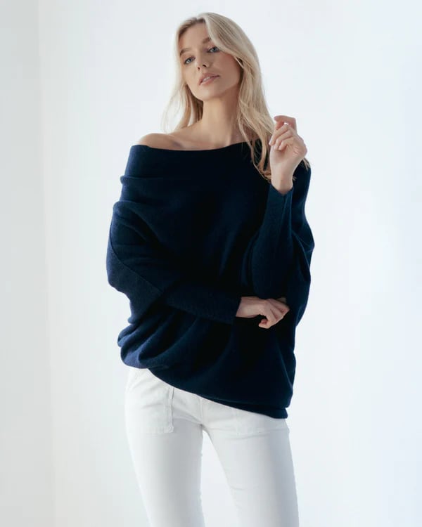 🔥LAST DAY 49% OFF - Asymmetric Draped Jumper (Buy 2 Free Shipping)