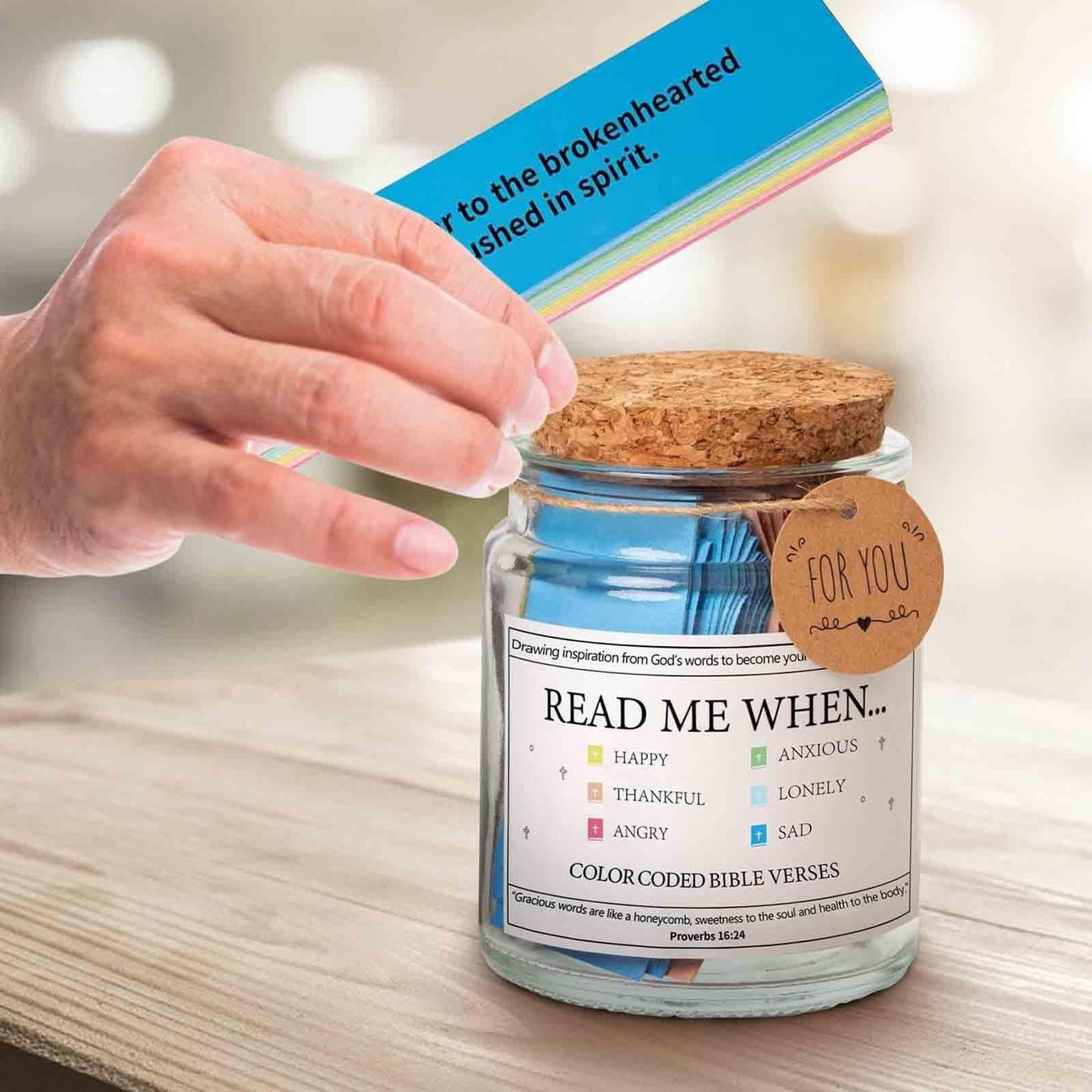Best Gift 49% OFF🎁2024 NEW SALE🔥Bible Verses in a Jar