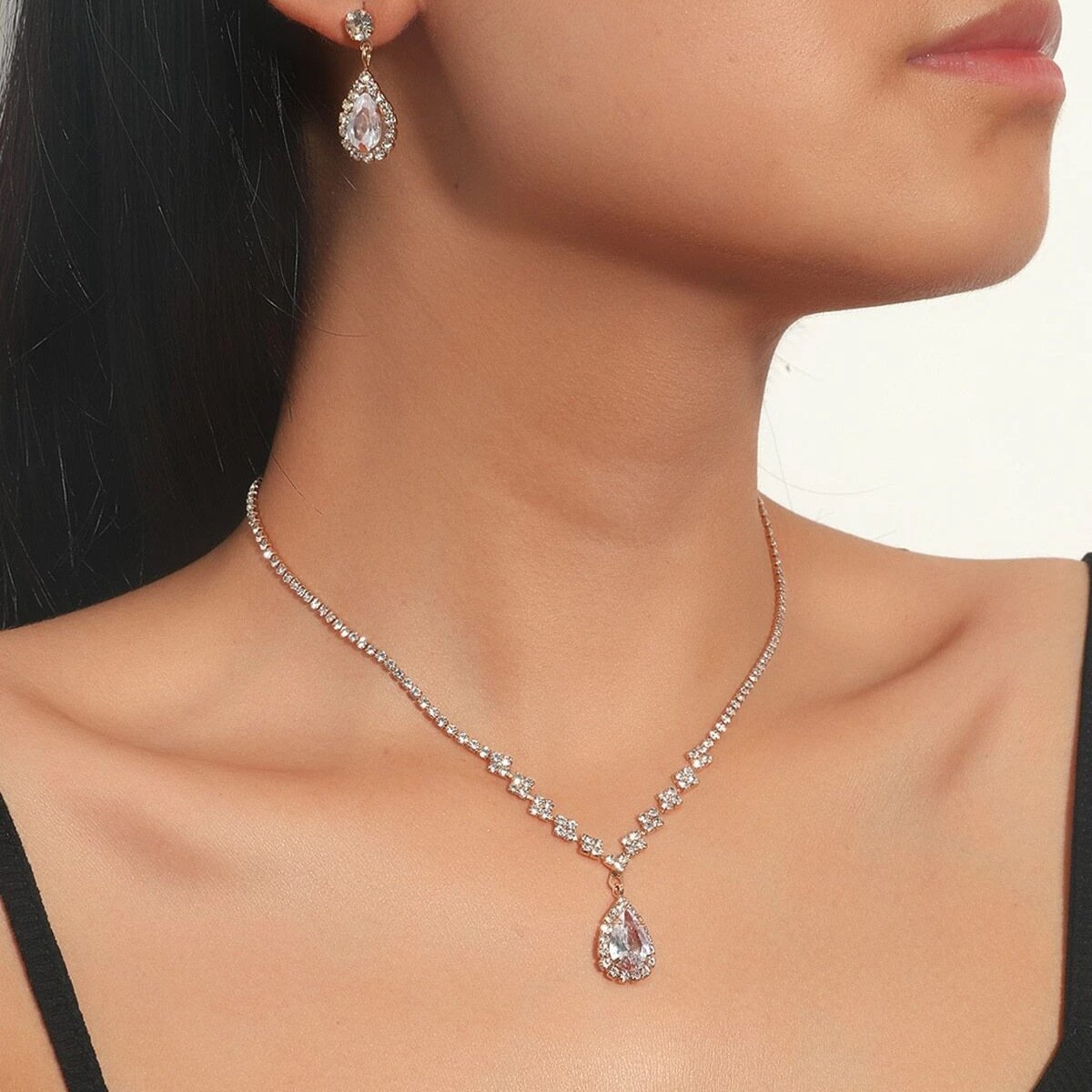 Ocean Heart necklace set