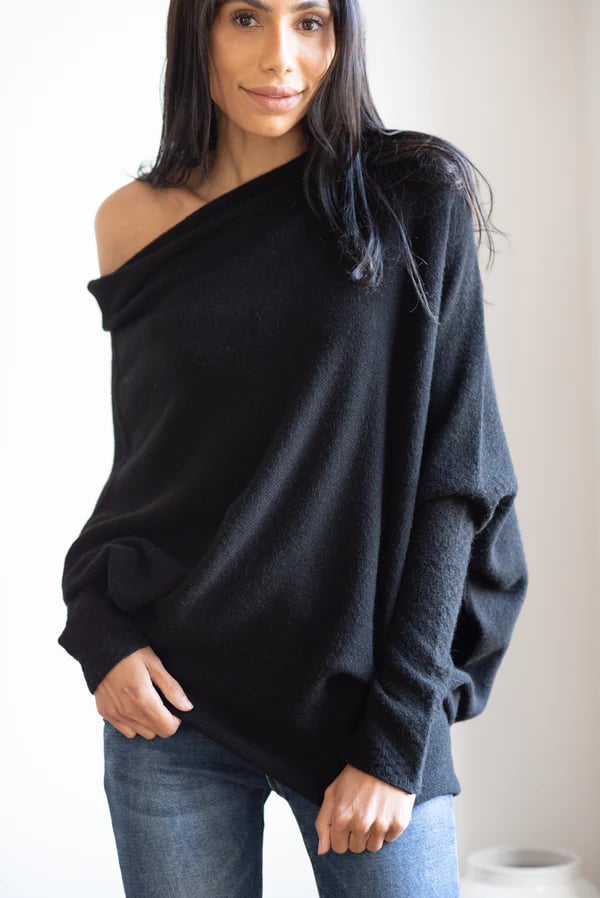 🔥LAST DAY 49% OFF - Asymmetric Draped Jumper (Buy 2 Free Shipping)