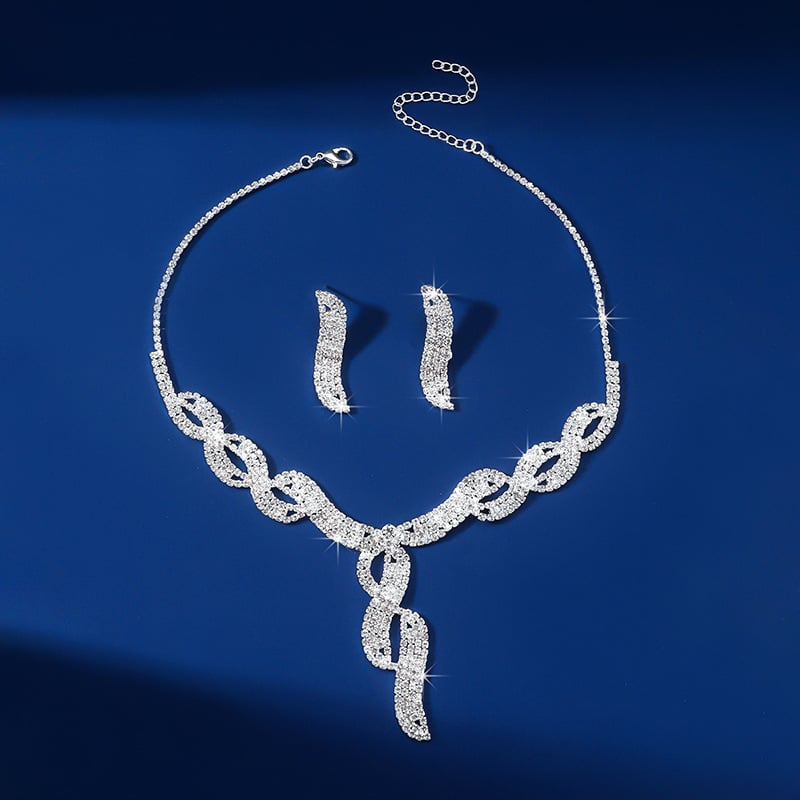 Vintage serpentine jewelry set