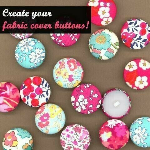 CraftsCapitolTM Premium Easy Cover Button Tool