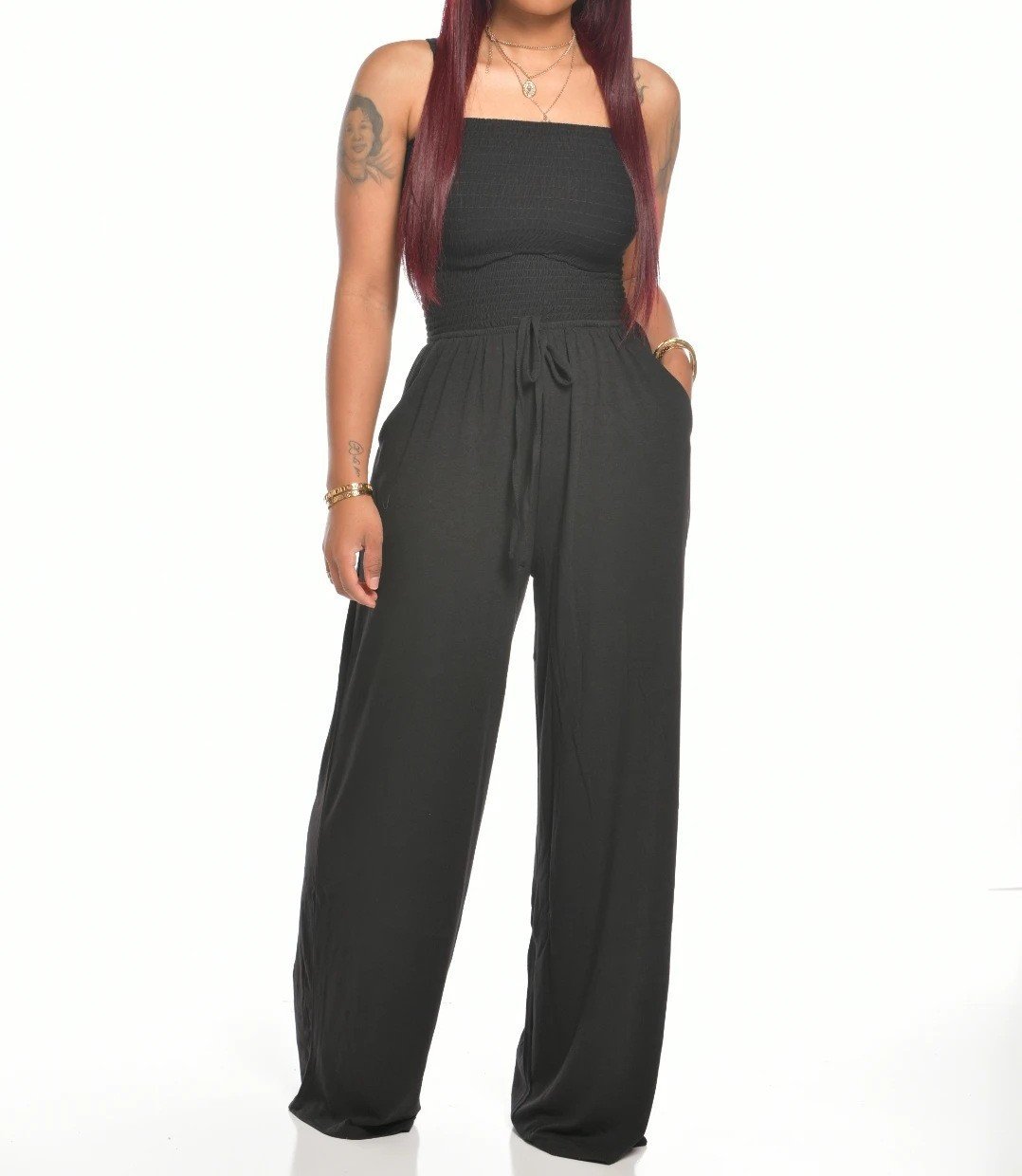 (🎁2024 New Year Hot Sale🎁)❤️Newest Strapless Waist Jumpsuit❤️