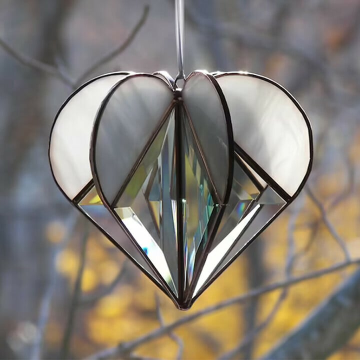 🔥 Summer SALE-60%OFF 🔥 Multi-sided Heart Colourful Decoration