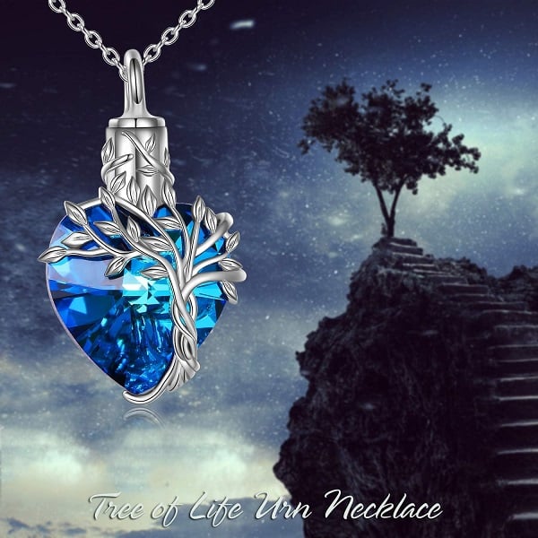 🔥Last Day 49% OFF - 🎁925 Sterling Silver Heart Urn Necklace