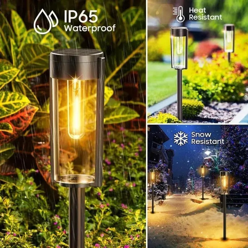 🔥Hot Sale 49% OFF✨Solar Pathway Lights Outdoor
