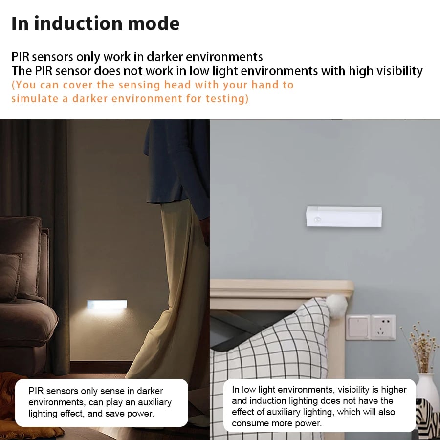 🔥🔥NEW YEAR SALE 49% OFF💡Punch-free Smart Sensor Magnetic Rechargeable LED Lights