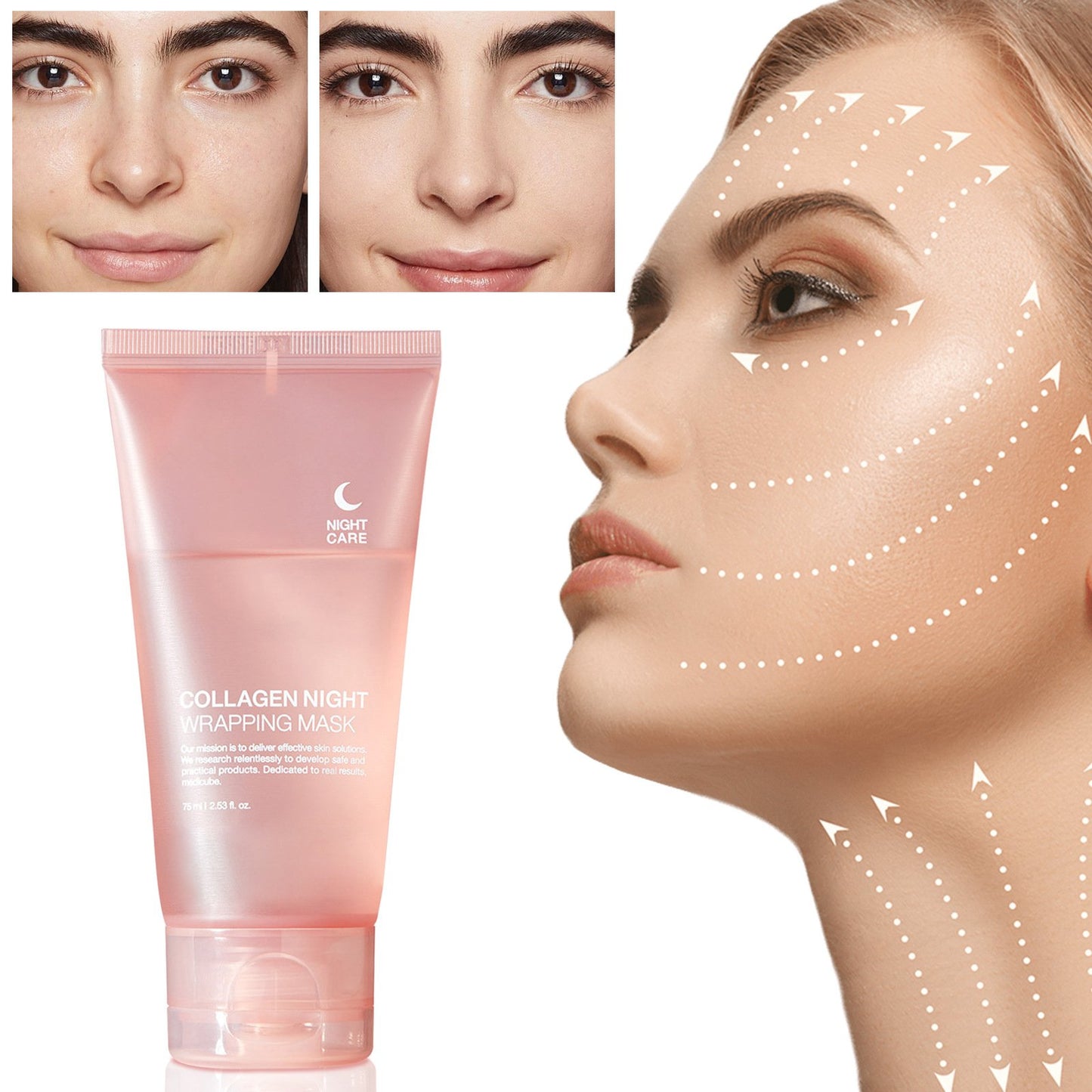 ❄️Winter Discount Frenzy Promotion-49% OFF-💖Collagen Night Wrapping Mask