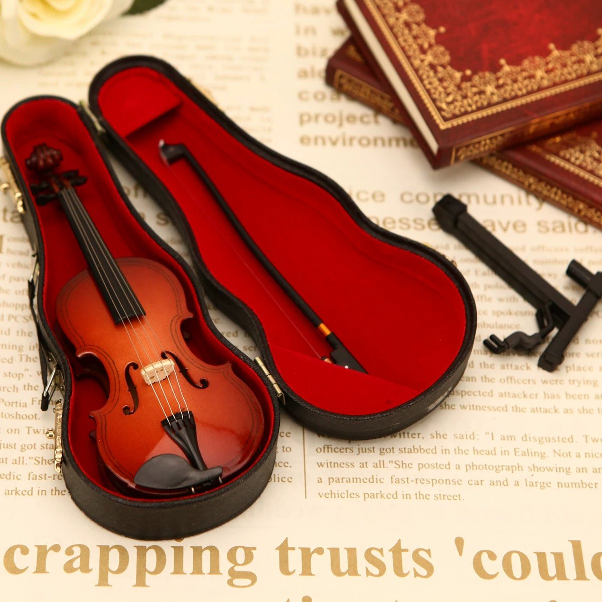🔥Summer Hot Sale 49% OFF - 🎻Tiny Violin with Gift Box