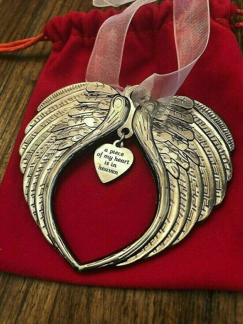 Christmas Ornaments Angel Wings - Memorial Christmas Gift💖