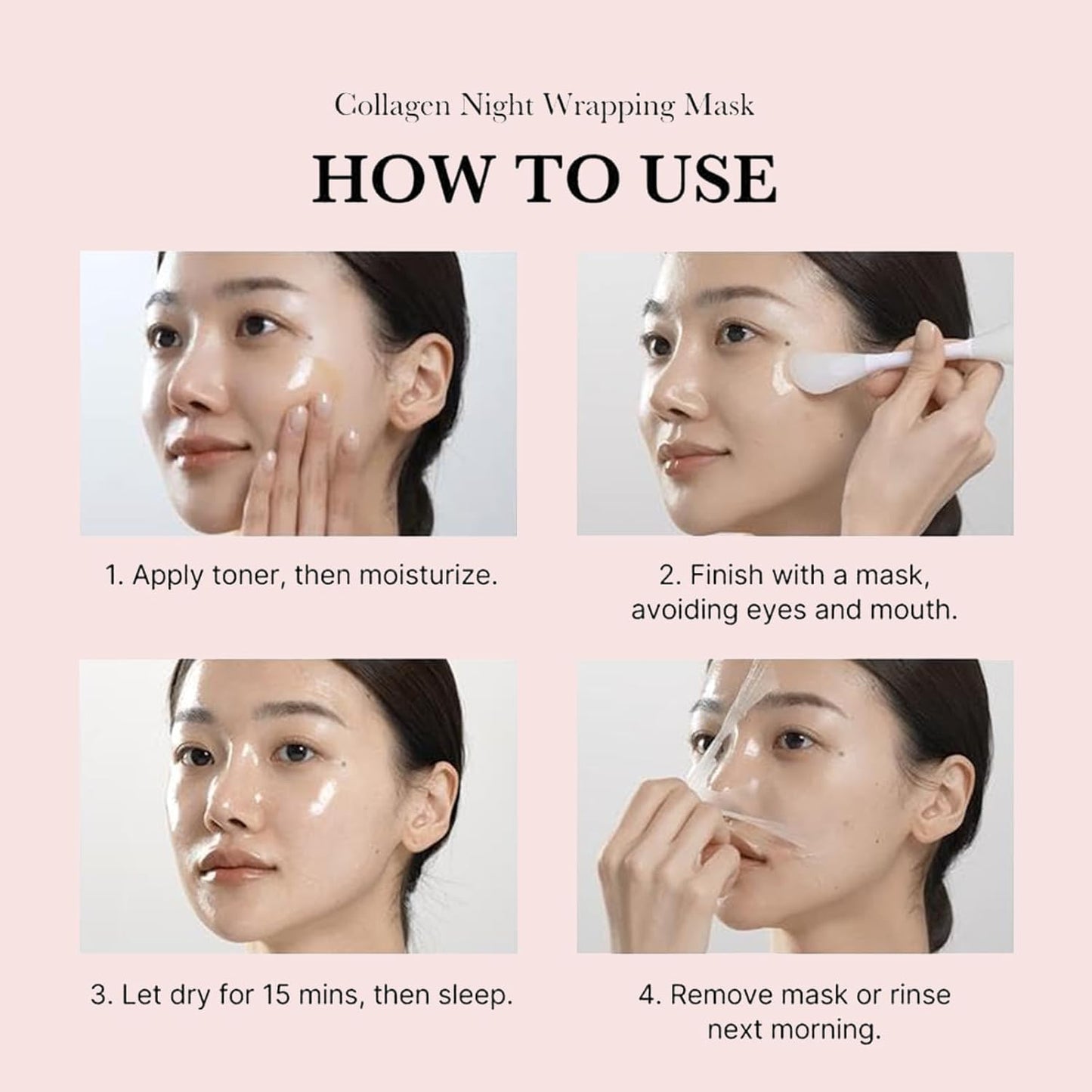 ❄️Winter Discount Frenzy Promotion-49% OFF-💖Collagen Night Wrapping Mask