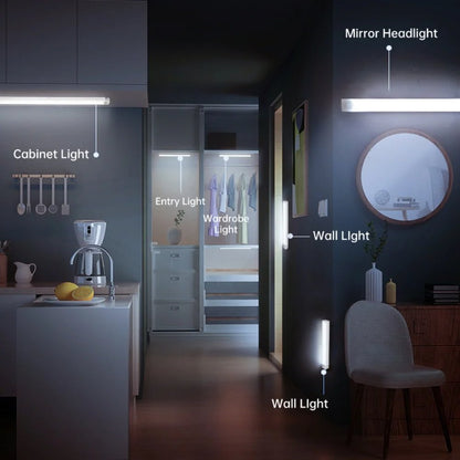 🔥🔥NEW YEAR SALE 49% OFF💡Punch-free Smart Sensor Magnetic Rechargeable LED Lights