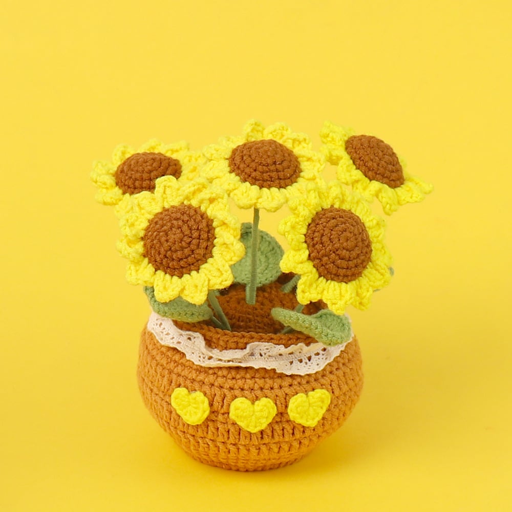 🔥Last Day 49% OFF - Tulip Potted Plants Crochet Kit🌷