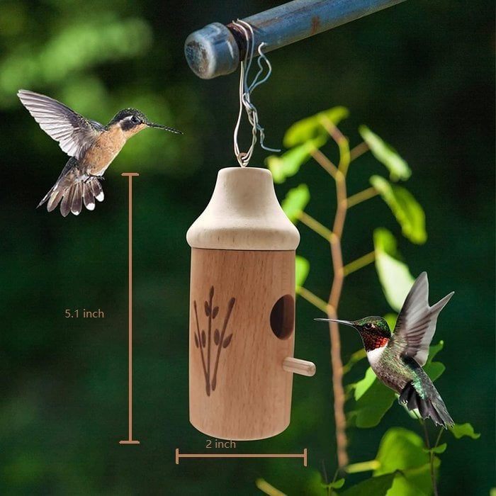 🐦2024 Newest Sale 49% OFF - Wooden Hummingbird House-Gift for Nature Lovers🐣
