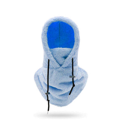 🔥2024 HOT SALE 49% OFF🔥 - Winter Outdoor Sherp Hooded Sports Windproof Mask⛷️
