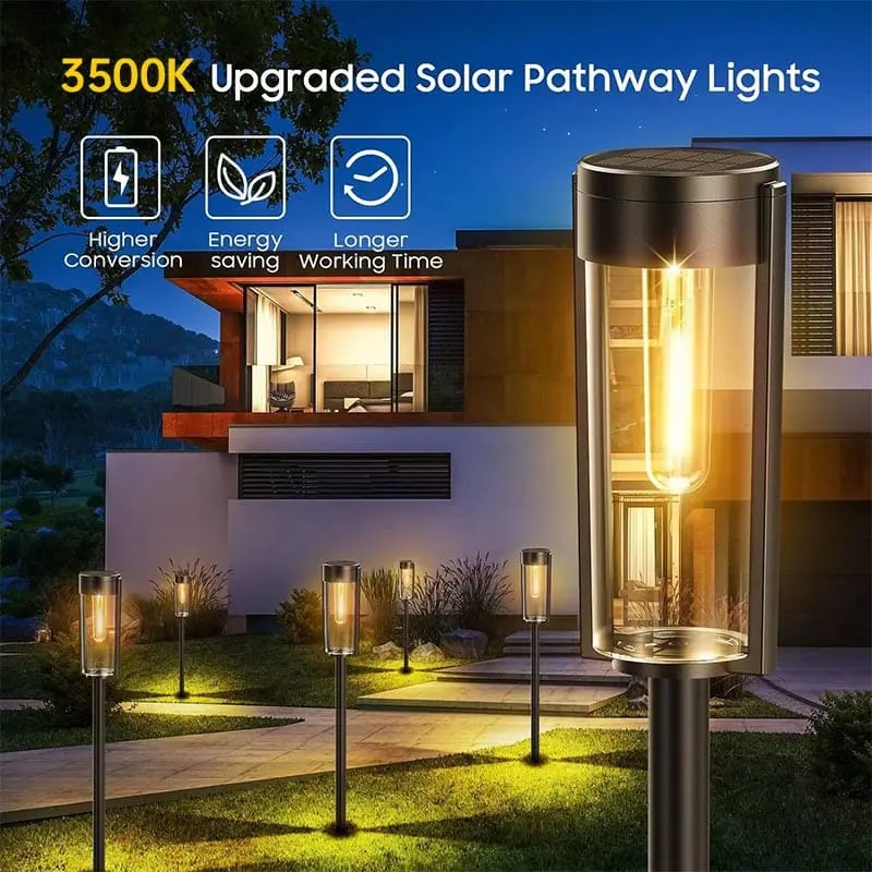 🔥Hot Sale 49% OFF✨Solar Pathway Lights Outdoor