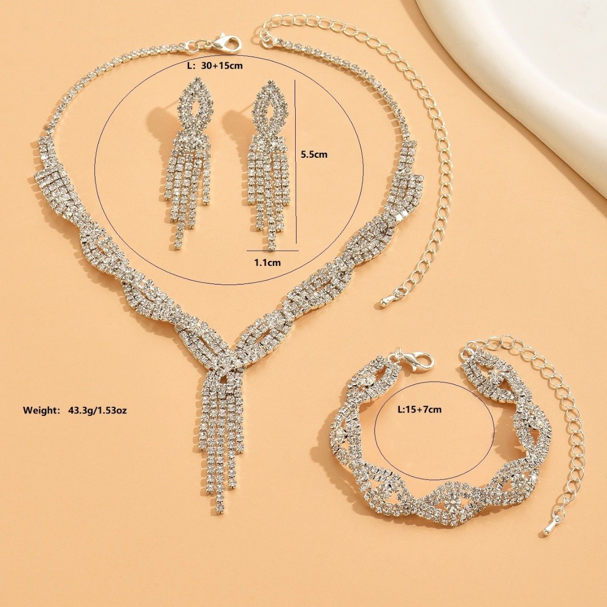 Timeless Jewelry three-piece set