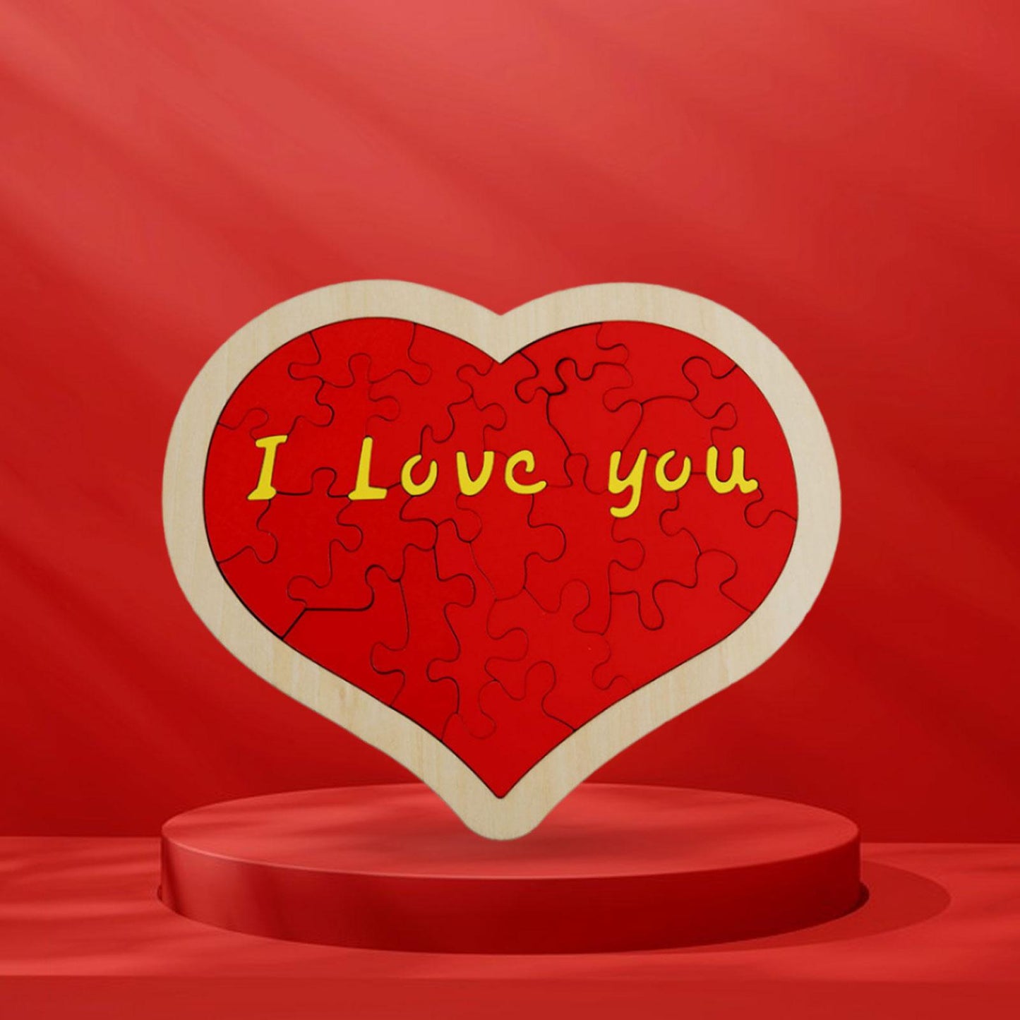 Heart Shape Puzzle|Say I Love You in 100 Languages