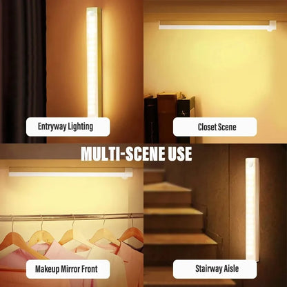 🔥🔥NEW YEAR SALE 49% OFF💡Punch-free Smart Sensor Magnetic Rechargeable LED Lights