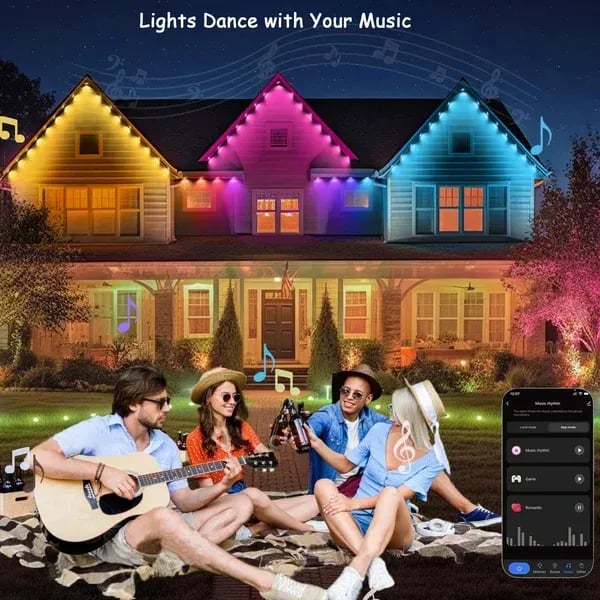 🎁Last Day 49% OFF - Smart Rainbow LED Permanent Outdoor Light - Smartlight