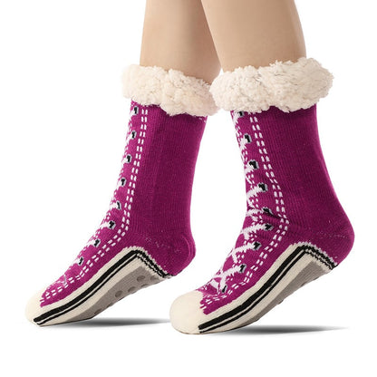 🔥Last Day 49% OFF🔥Ultra-thick Cashmere Slipper Home Socks