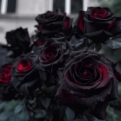 🔥Last Day 49% OFF-RARE BLACK RED ROSE FLOWER SEEDS