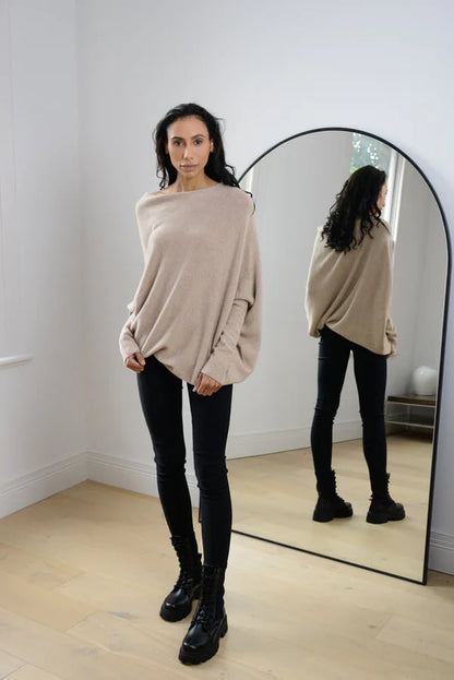 🔥LAST DAY 49% OFF - Asymmetric Draped Jumper (Buy 2 Free Shipping)