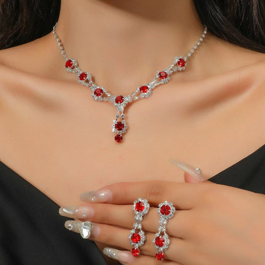 Mermaid Teardrop jewelry set