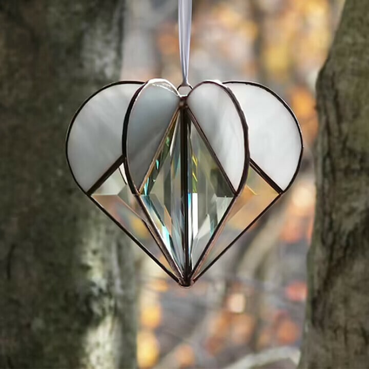🔥 Summer SALE-60%OFF 🔥 Multi-sided Heart Colourful Decoration