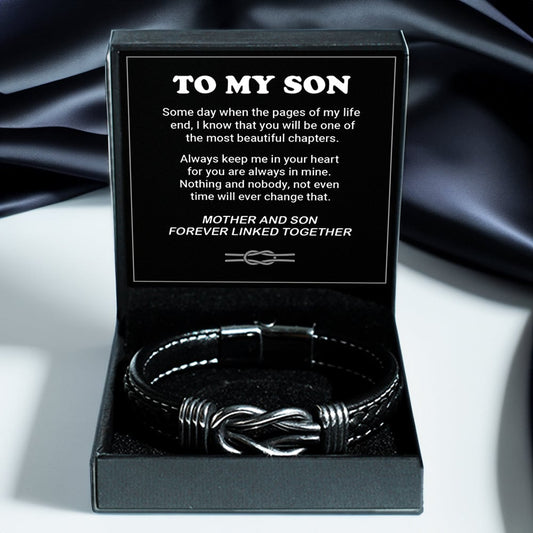 ✨This Week's Special Price $24.95🎁To My Children/Grandchildren - Forever Linked Premium Bracelet Gift Set