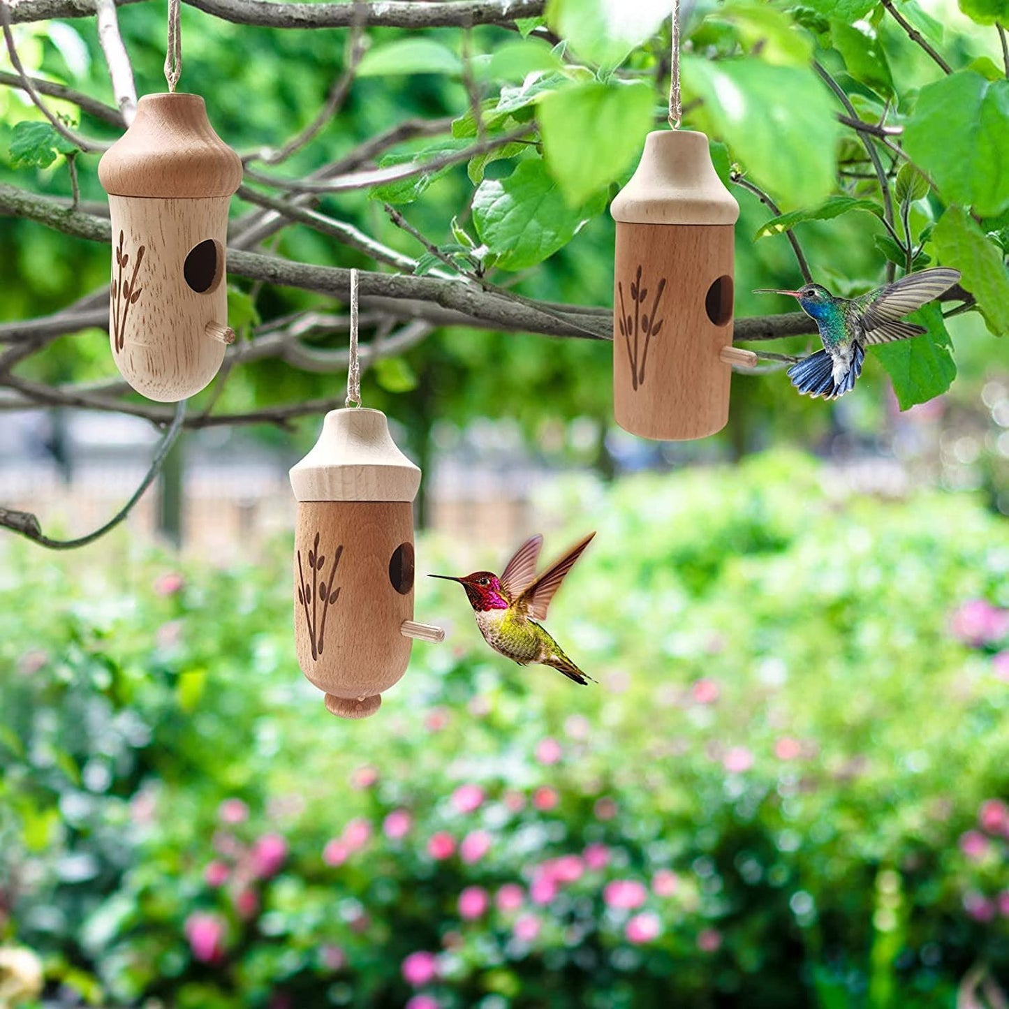 🐦2024 Newest Sale 49% OFF - Wooden Hummingbird House-Gift for Nature Lovers🐣