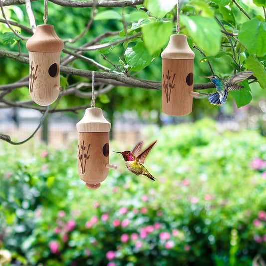 🐦2024 Newest Sale 49% OFF - Wooden Hummingbird House-Gift for Nature Lovers🐣
