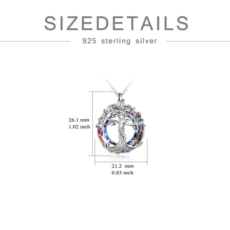 🔥Last Day 49% OFF - 🎁925 Sterling Silver Tree of Life Necklace